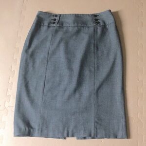 WHBM Black and white pencil skirt